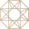 Ekena Millwork Guardian Wood Fretwork Pierced Ceiling Medallion, Alder, 30"OD x 11 5/8"ID x 3/8"T CMWP30X30X0375GDAL - alternate 4